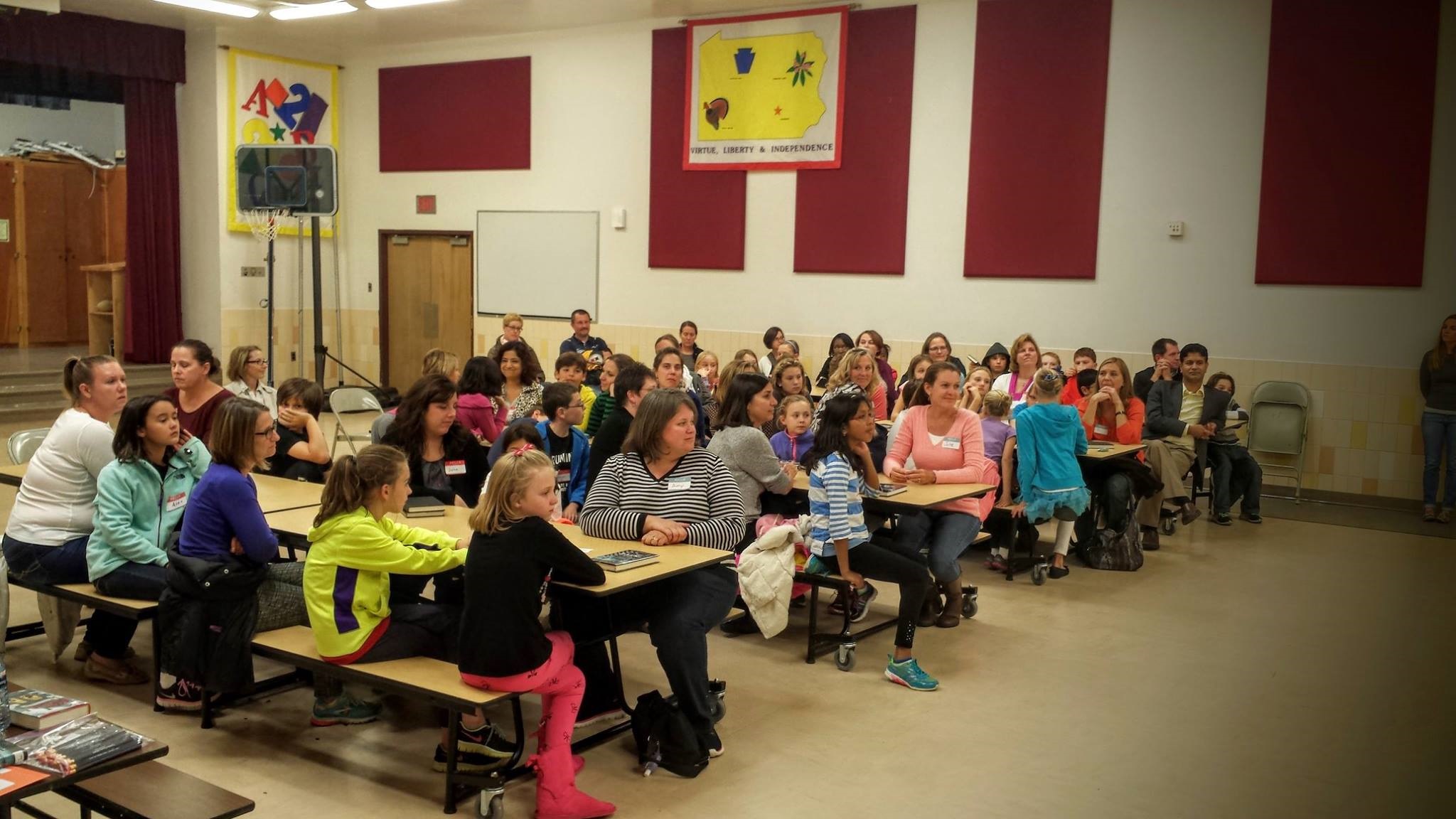 First Student-Parent Book Chat Held at Radio Park
